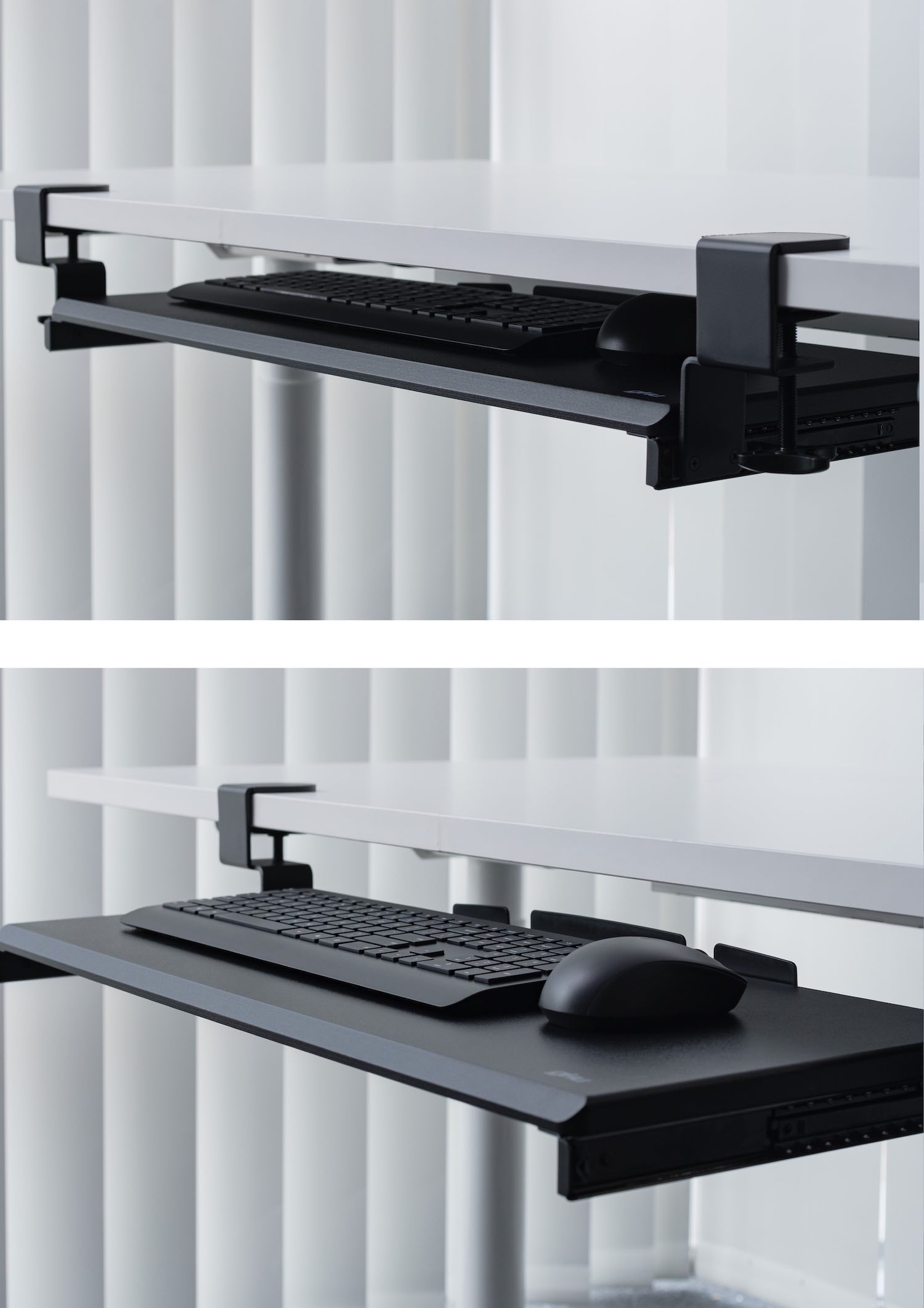 GKU Underdesk Keyboard Tray XL Size