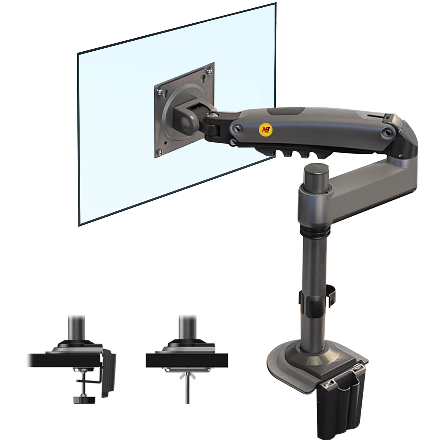 NEW Series NB H100 Desktop Monitor Arm 22"-35" up to 12kg