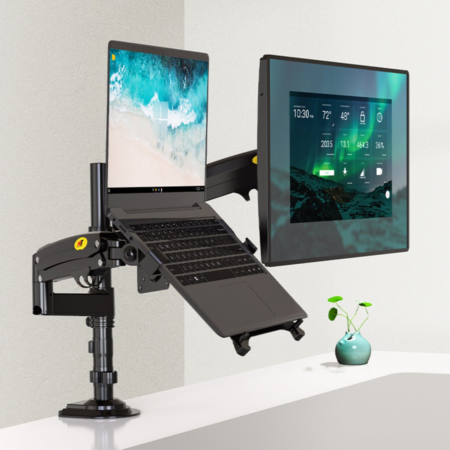 Adjustable Mount For Monitor and Laptop