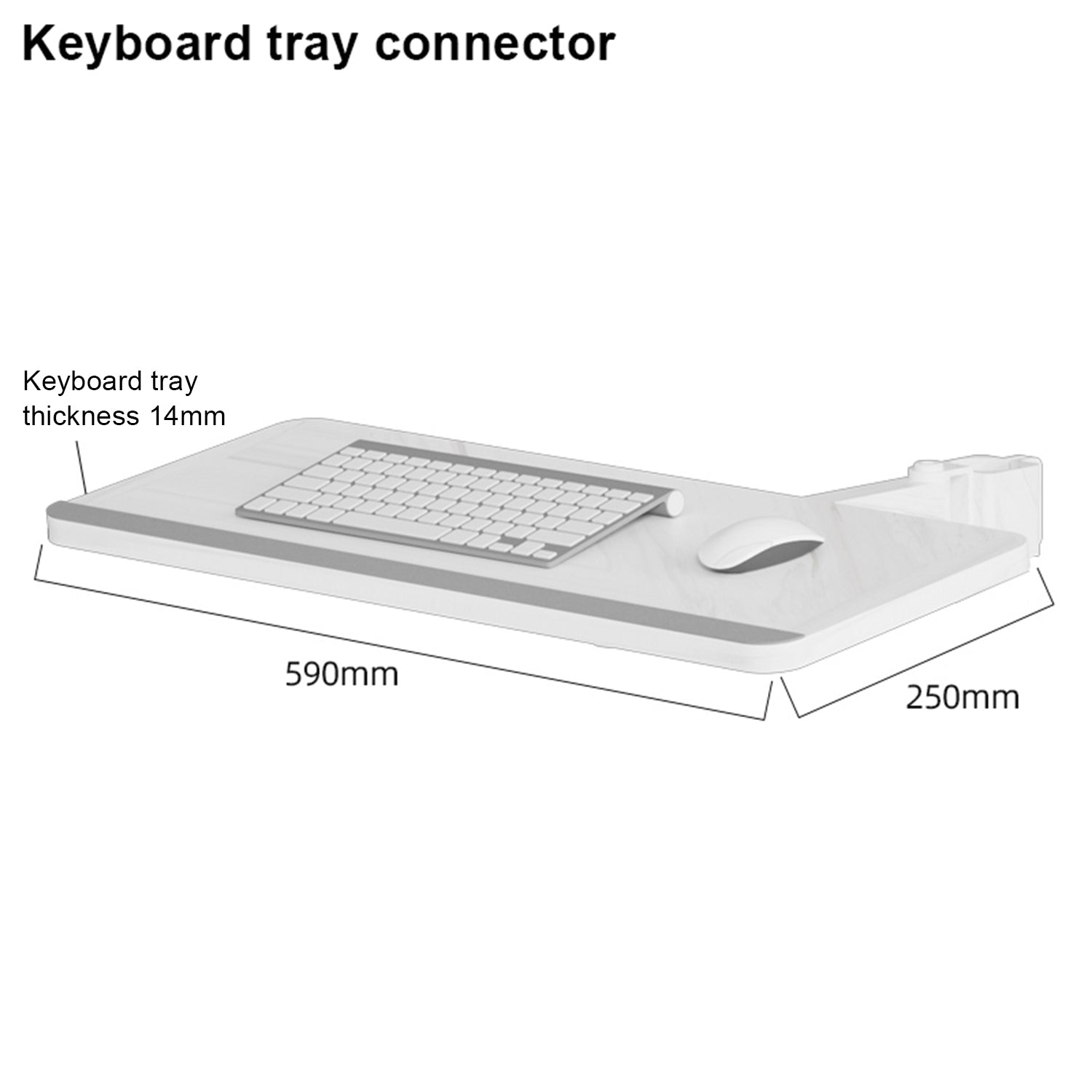 TV Monitor floor mobile stand Mount Bracket white marble base Gas Arm Shelf