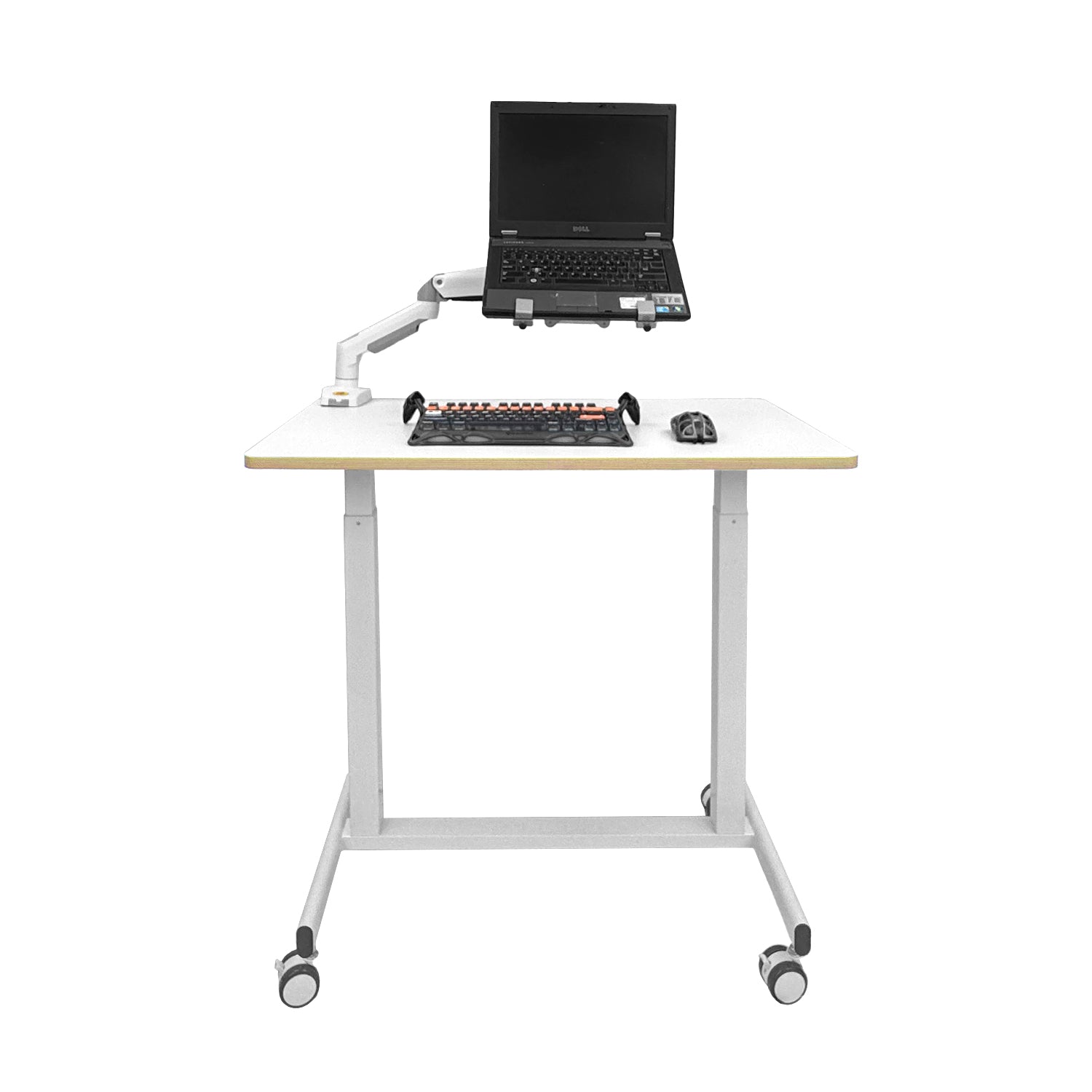 ONLINE Mobile WHEELY Sit Stand Desk Work Station 880X500MM FC101ww