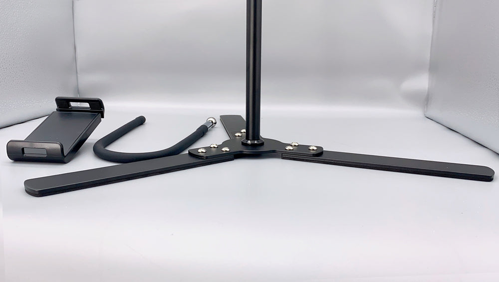 Maxguard TRI-BAR iPad/Tablet floor stand 3.5"-11" MH01