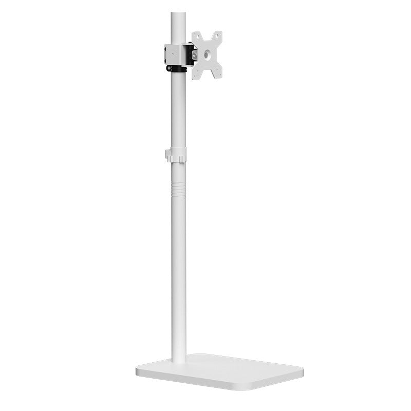 Ironview TV Monitor floor stand white METAL BASE 17-32 inch