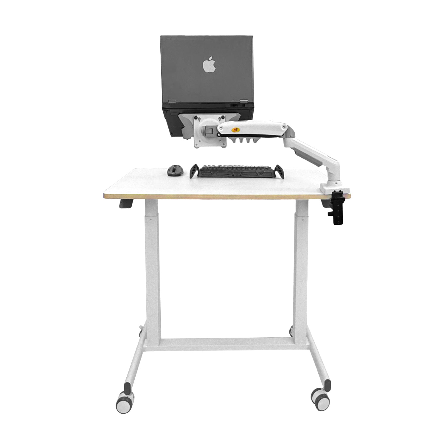 ONLINE Mobile WHEELY Sit Stand Desk Work Station 880X500MM FC101ww
