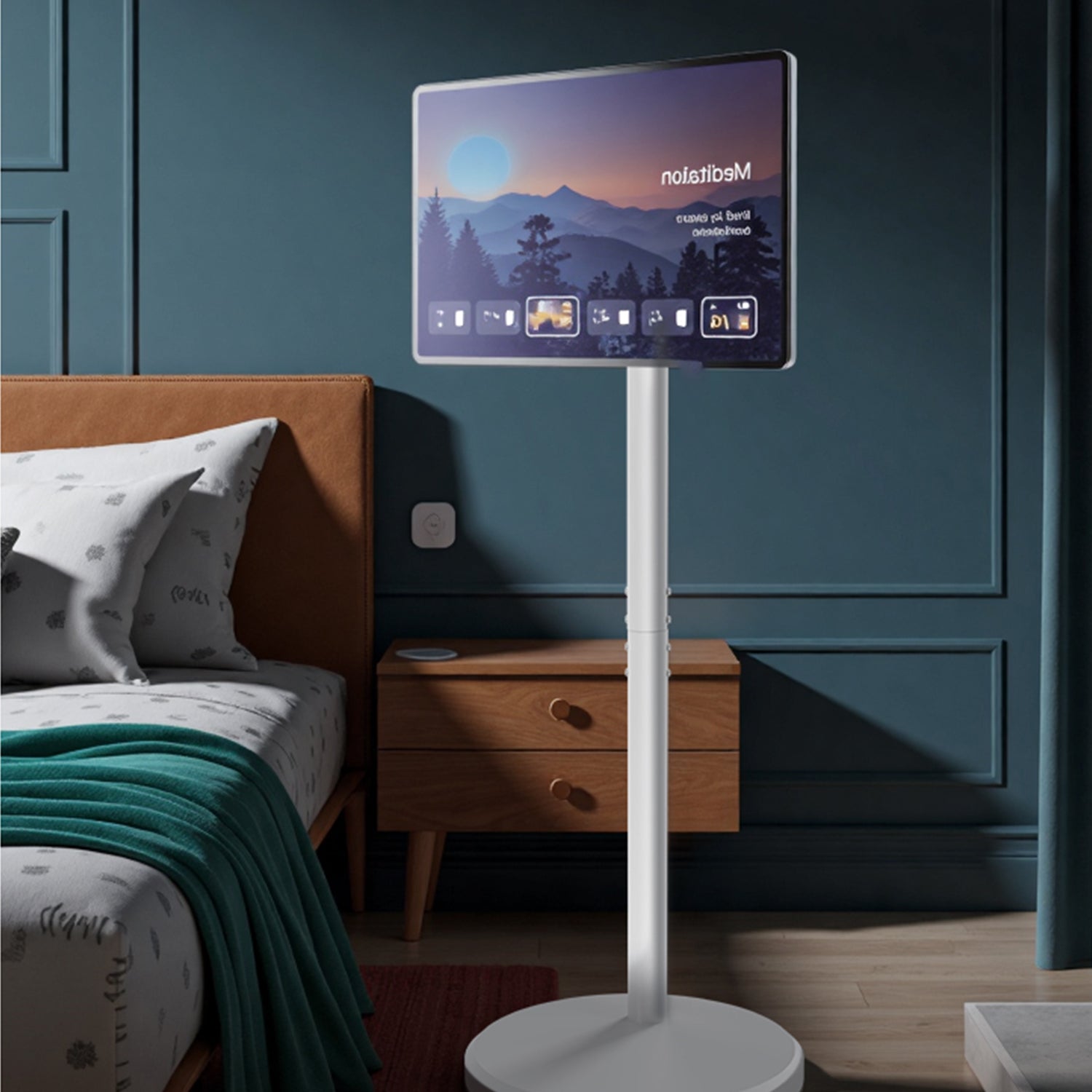 Tv Monitor floor stand rotating 10 to 42 inch