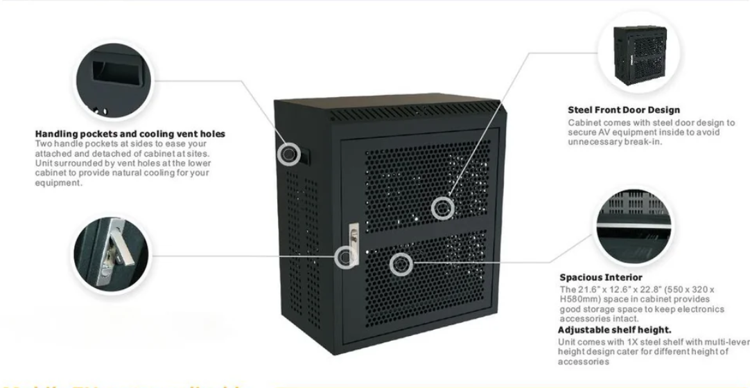 G200 AV Cabinet T70/T80/T100 COMPATIBLE