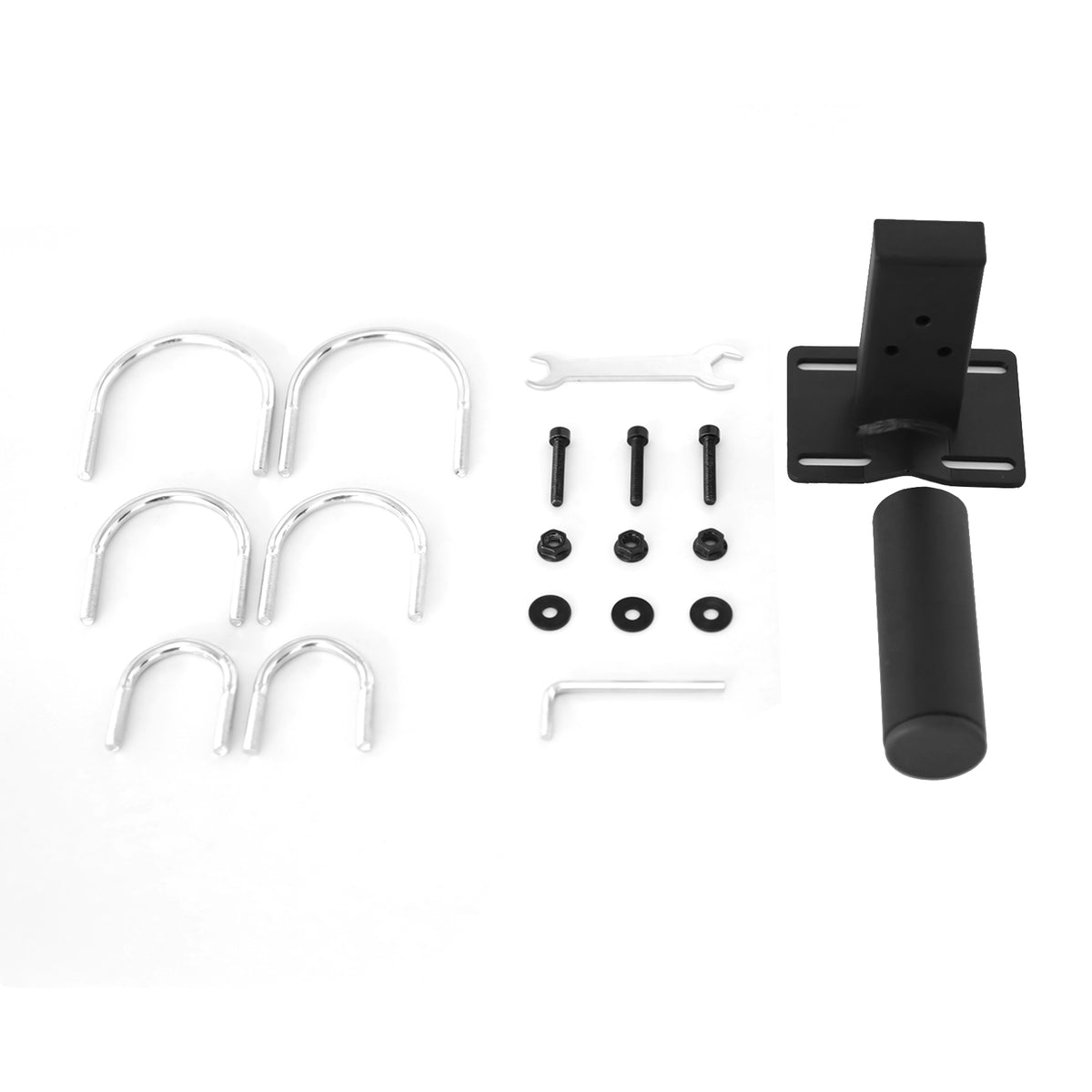 Monitor Arm with Pipe Clamp Mount Fits Round & Square Tube 25-60mm up to 9kg 32inch