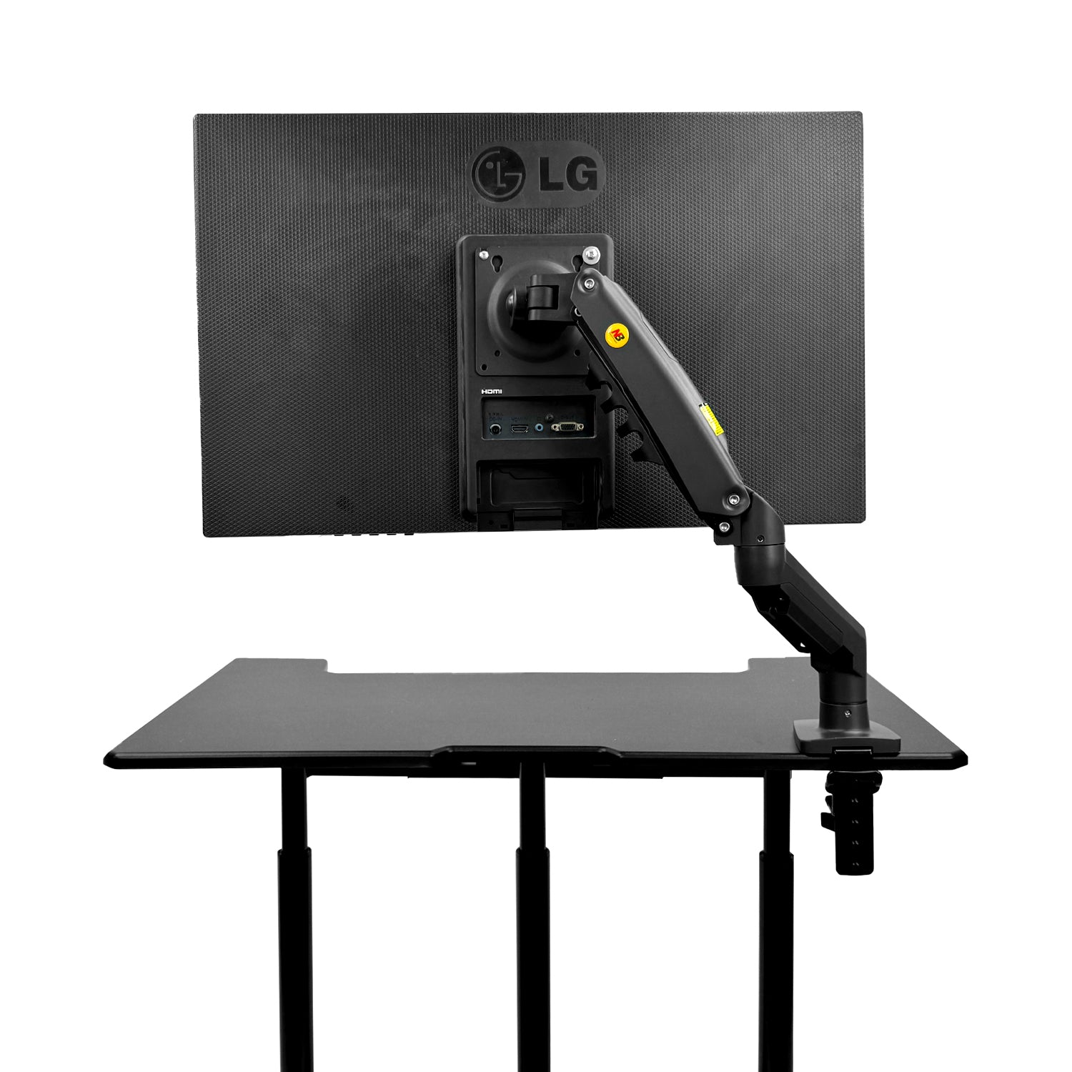 ONLINE Mobile WHEELY Sit Stand Desk Work Station 899X564MM FDS301