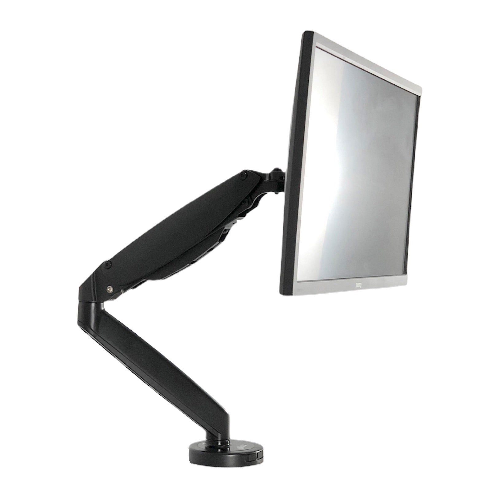 GKU Single Monitor Desk Mount - ProRiser Gas Spring Monitor Arm
