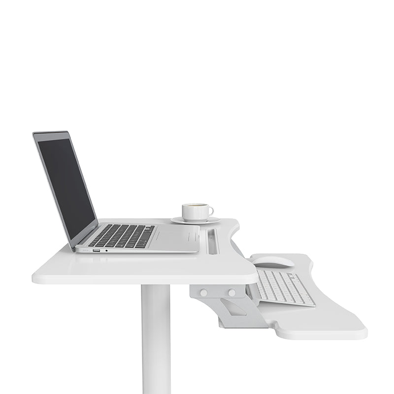 Mobile WHEELY Sit Stand Desk Work Station 710mm FDS108