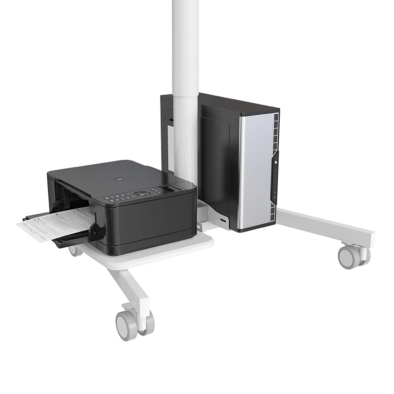 Mobile WHEELY Sit Stand Desk Work Station 710mm FDS108