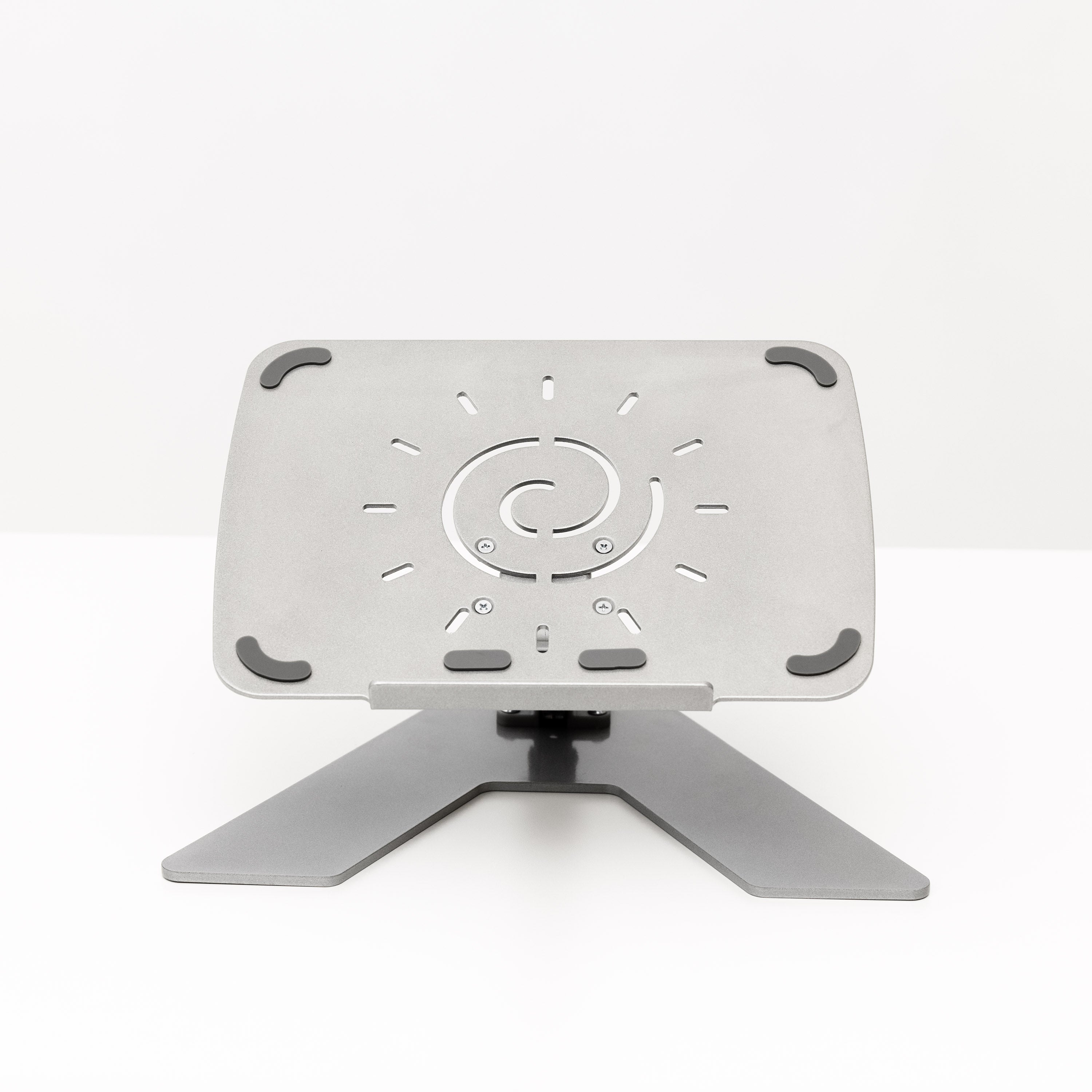 GKU Aluminum Laptop Stand Silver