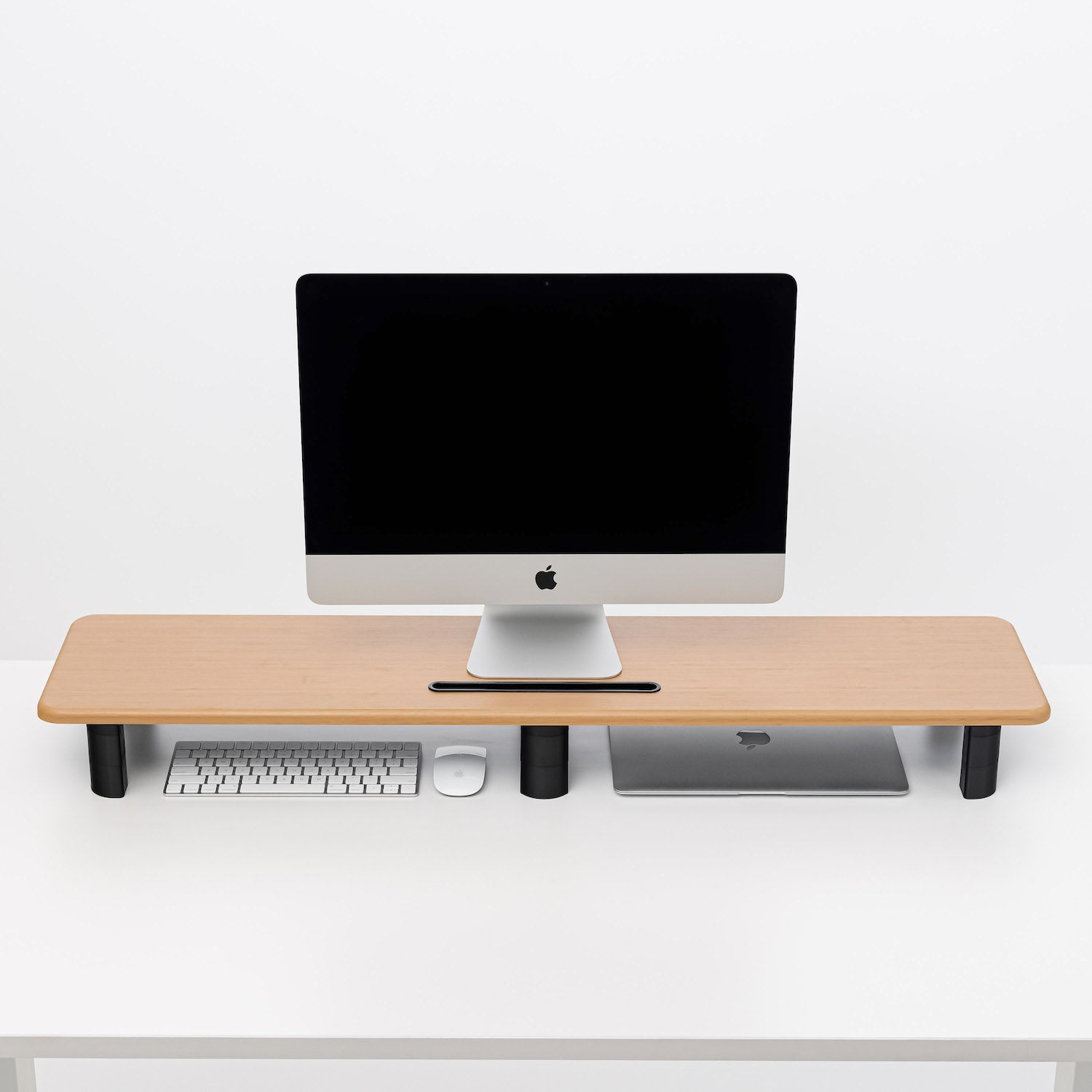 GKU Monitor Riser Stand Height Adjustable Extra Large Monitor Stand