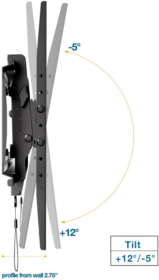 C70-T Heavy Duty Tilting Wall Mount