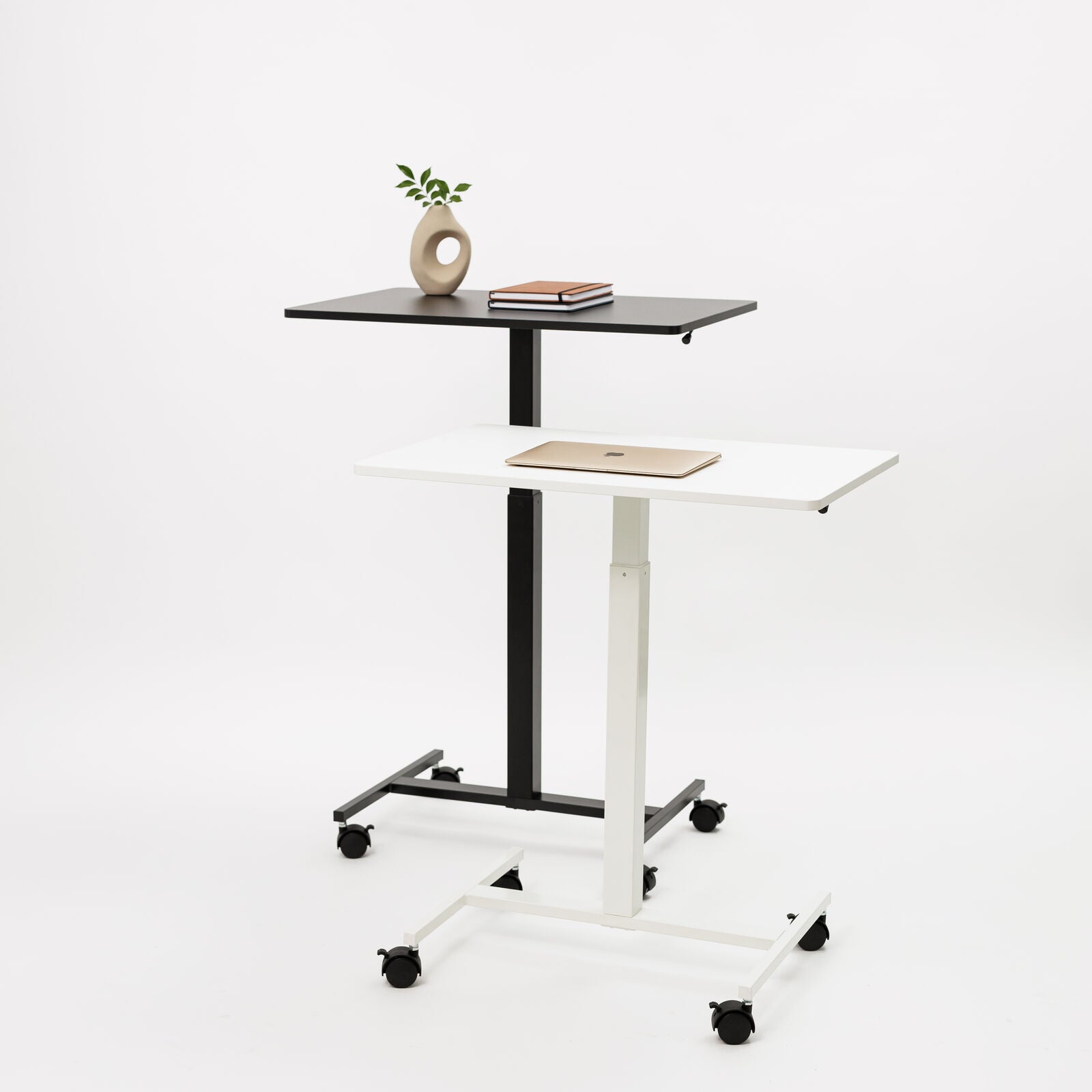 Height Adjustable Desk with wheels - GKU Easy Go