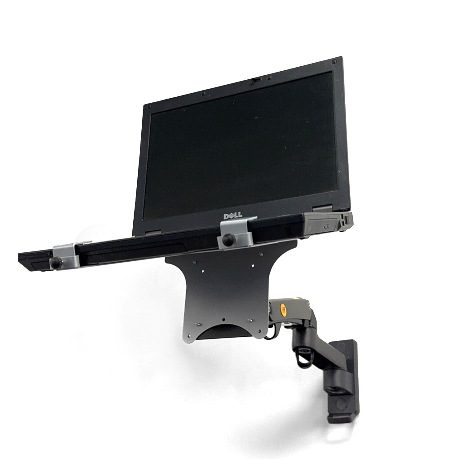 Laptop wall floating mount gas struct F150 with tray
