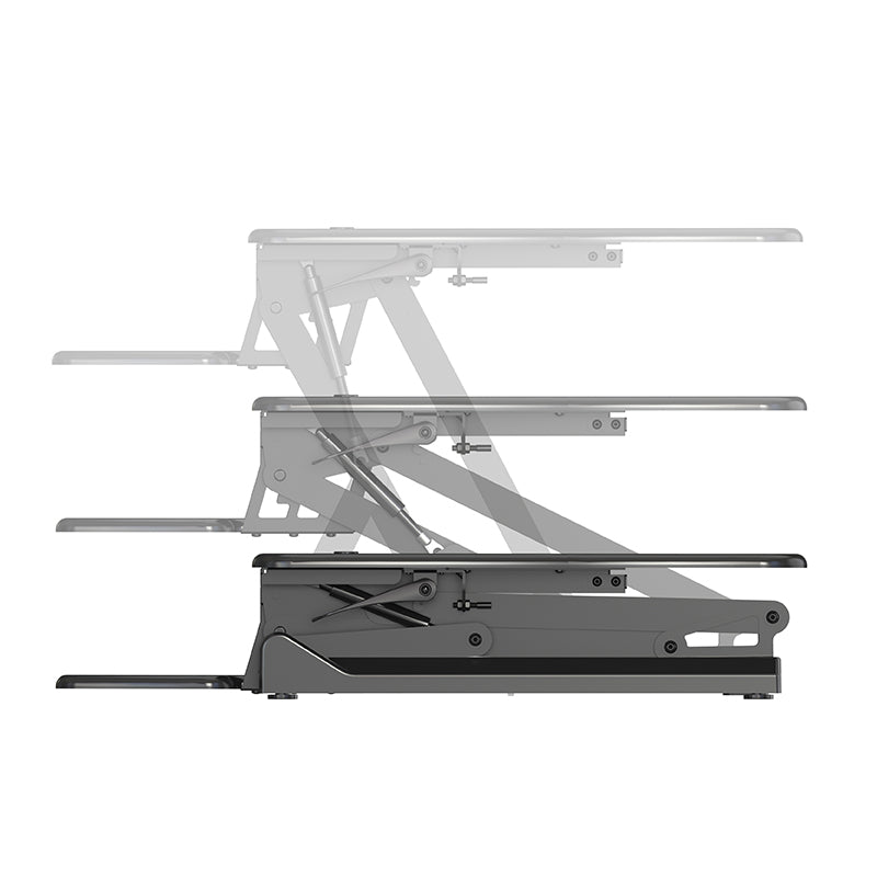 Sit Stand Desk Adjustable Riser 730x590mm GLD07S