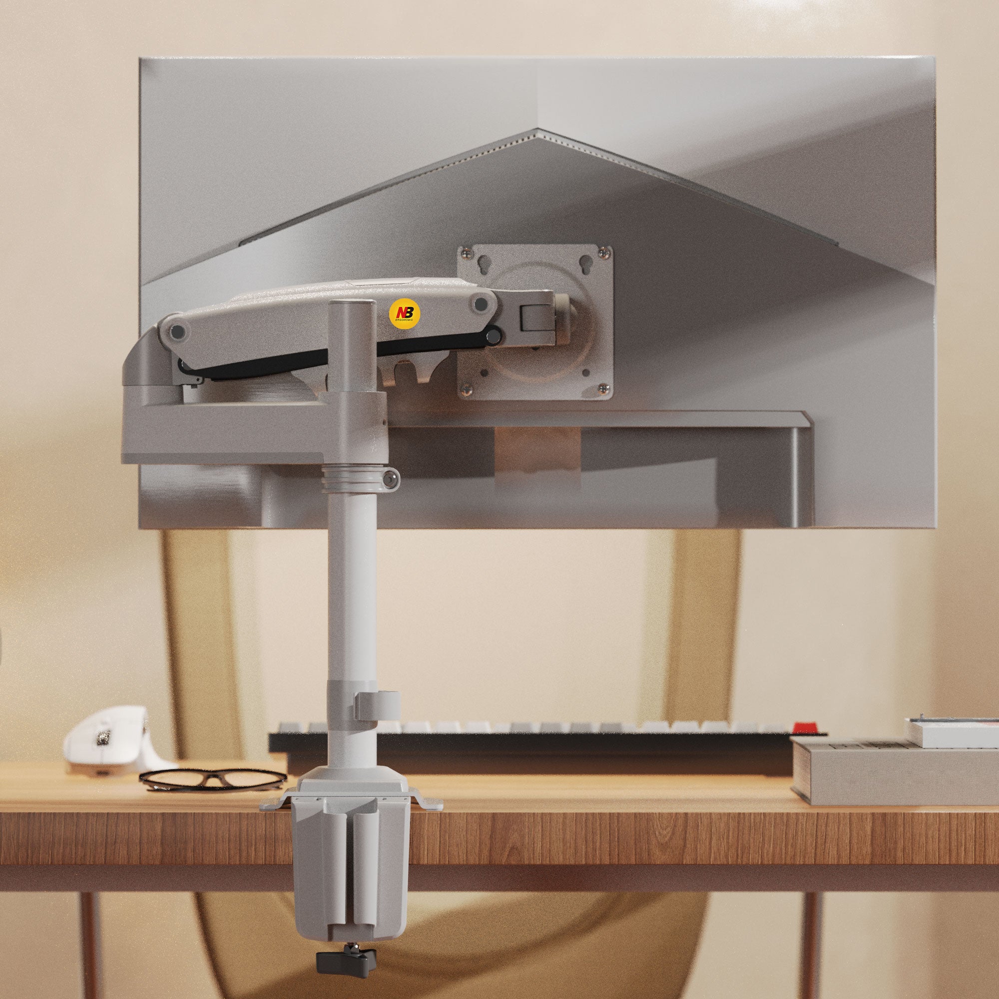 NEW Series NB H100 Desktop Monitor Arm 17" - 30" up to 9kg