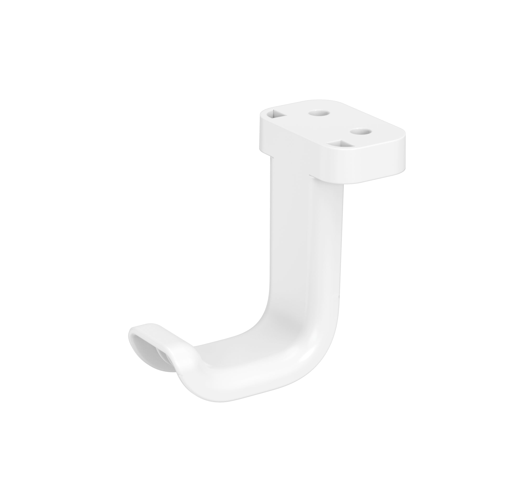 Gku White cup holder and hook to add to any table desk