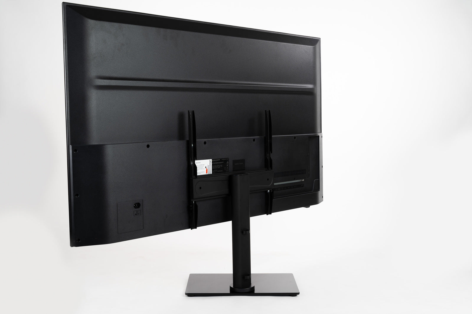NEW Tabletop TV Stand with Swivel and Height Adjustment - MT304 Black