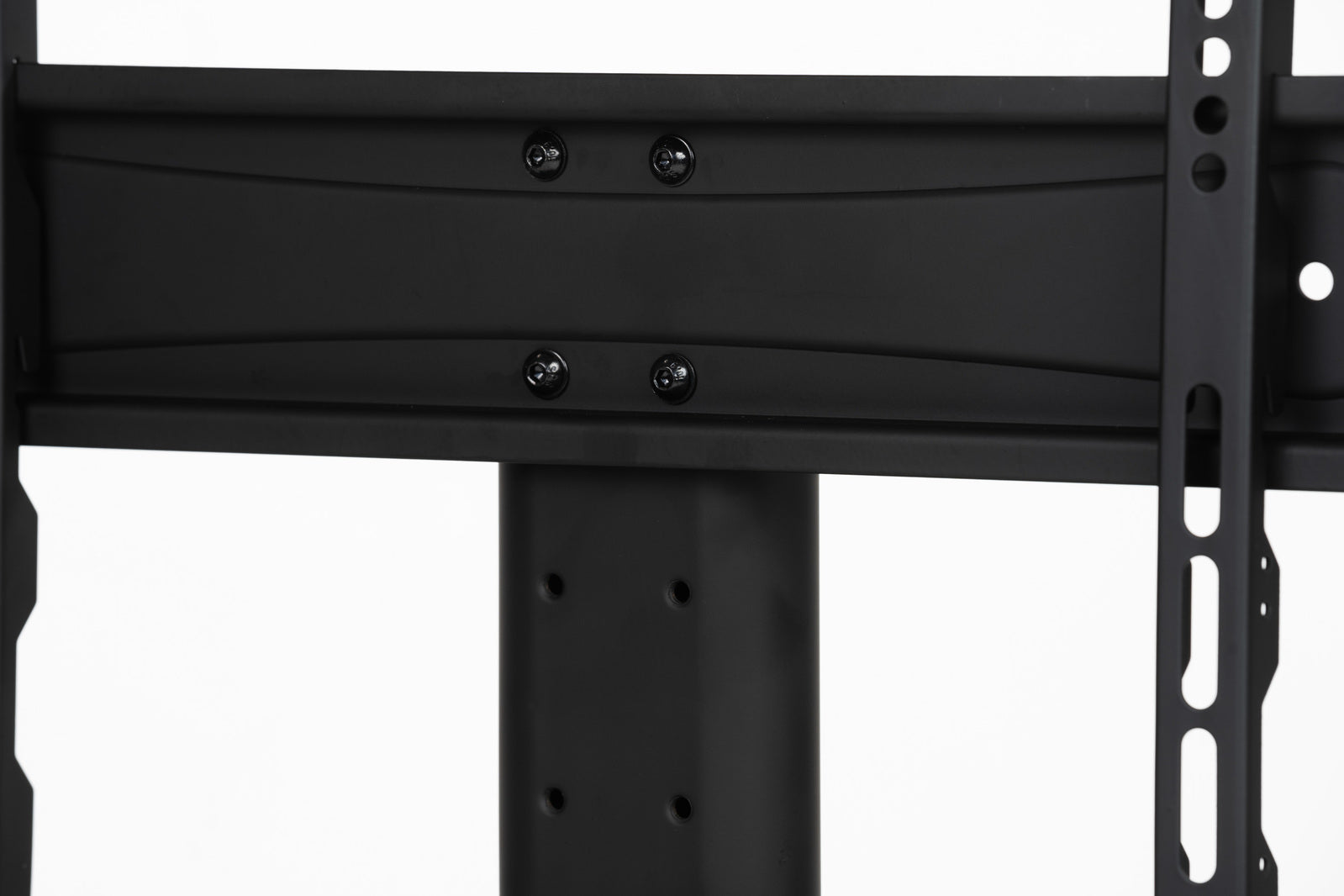 NEW Tabletop TV Stand with Swivel and Height Adjustment - MT304 Black