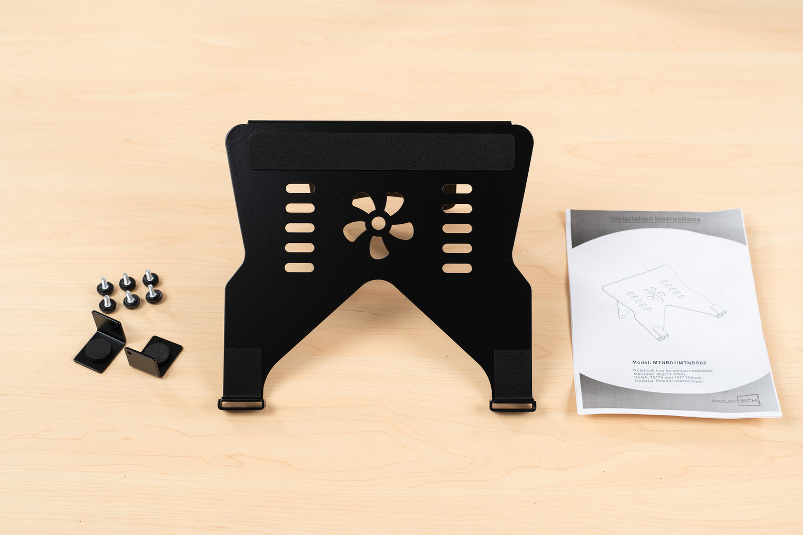 MounTech monitor mount Laptop Shelf with clamps