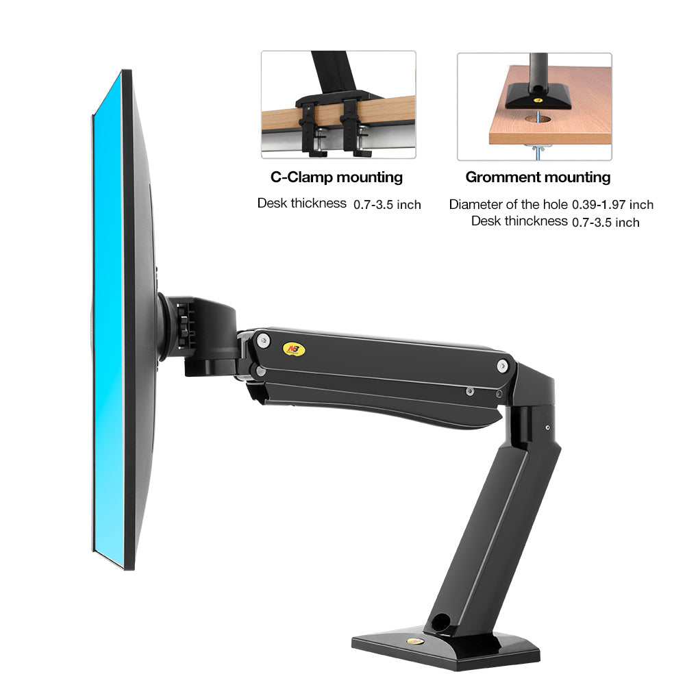 CLEARANCE NB45 Heavy Duty Gaming Desktop Monitor Mount up to 15kg