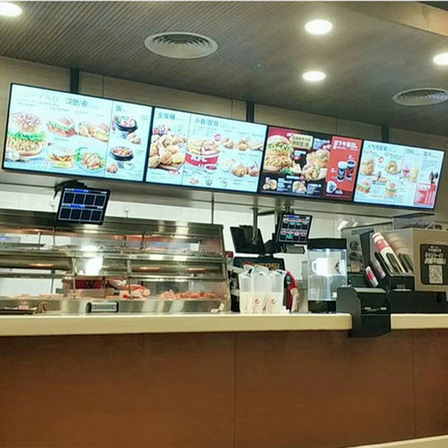 Ceiling Mounts 4 TV of Under 43 Inch DJS3-4