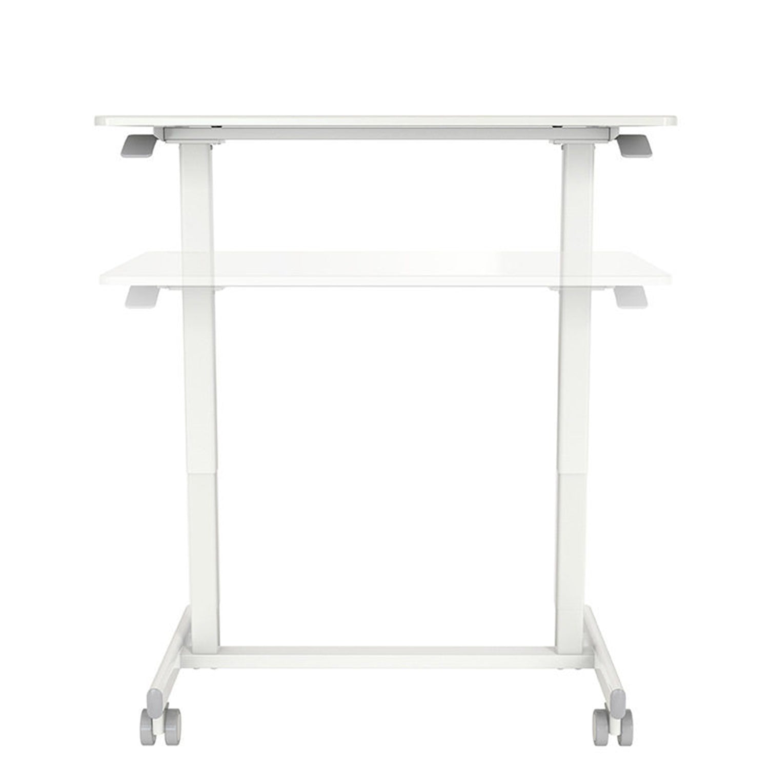 Mobile WHEELY Sit Stand Desk Work Station 880X500MM FC101ww