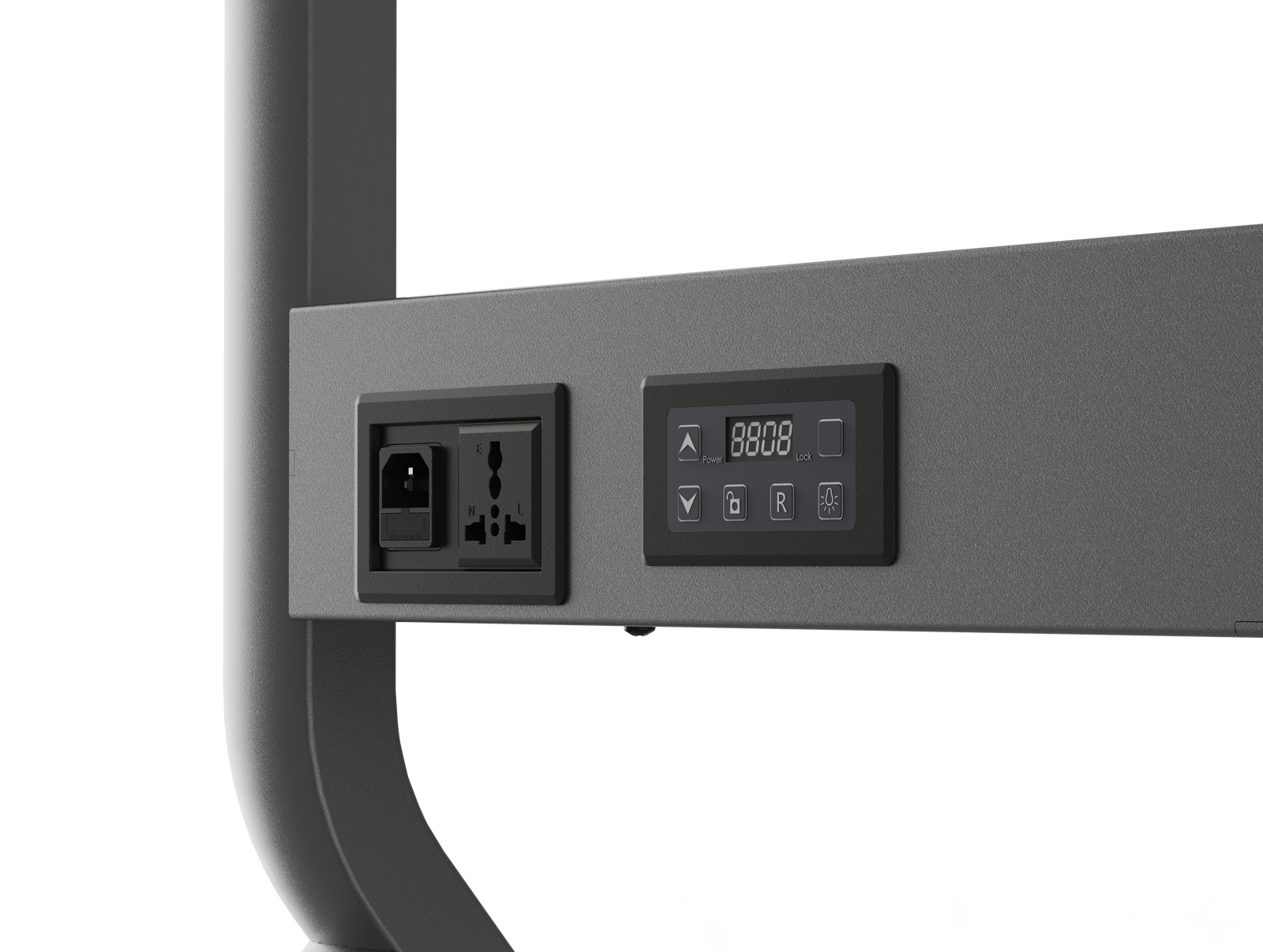 Heavy Duty Large Screen Elevator Electric TV Mount Trolley for 75-90 inch Screens P220