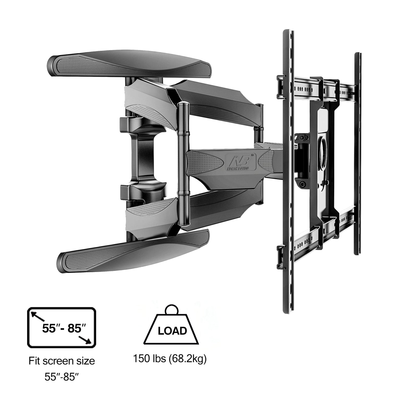 NEW P65 HD Cantilever VESA Wall Mount up to 68.2kg