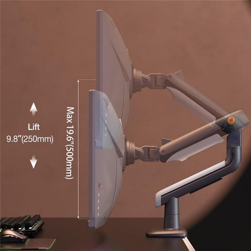 Flat Ultrawide Curved Monitors Bracket Gaming Monitor Arm VESA Mount A5