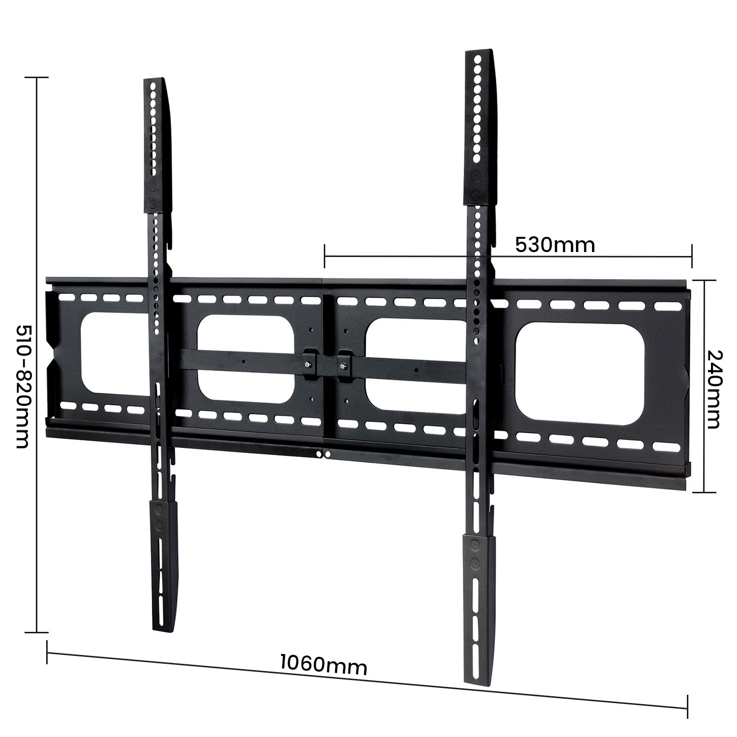 MounTech Dual Panel Split TV Wall Mount for Flexible Screen Placement SPLIT Model