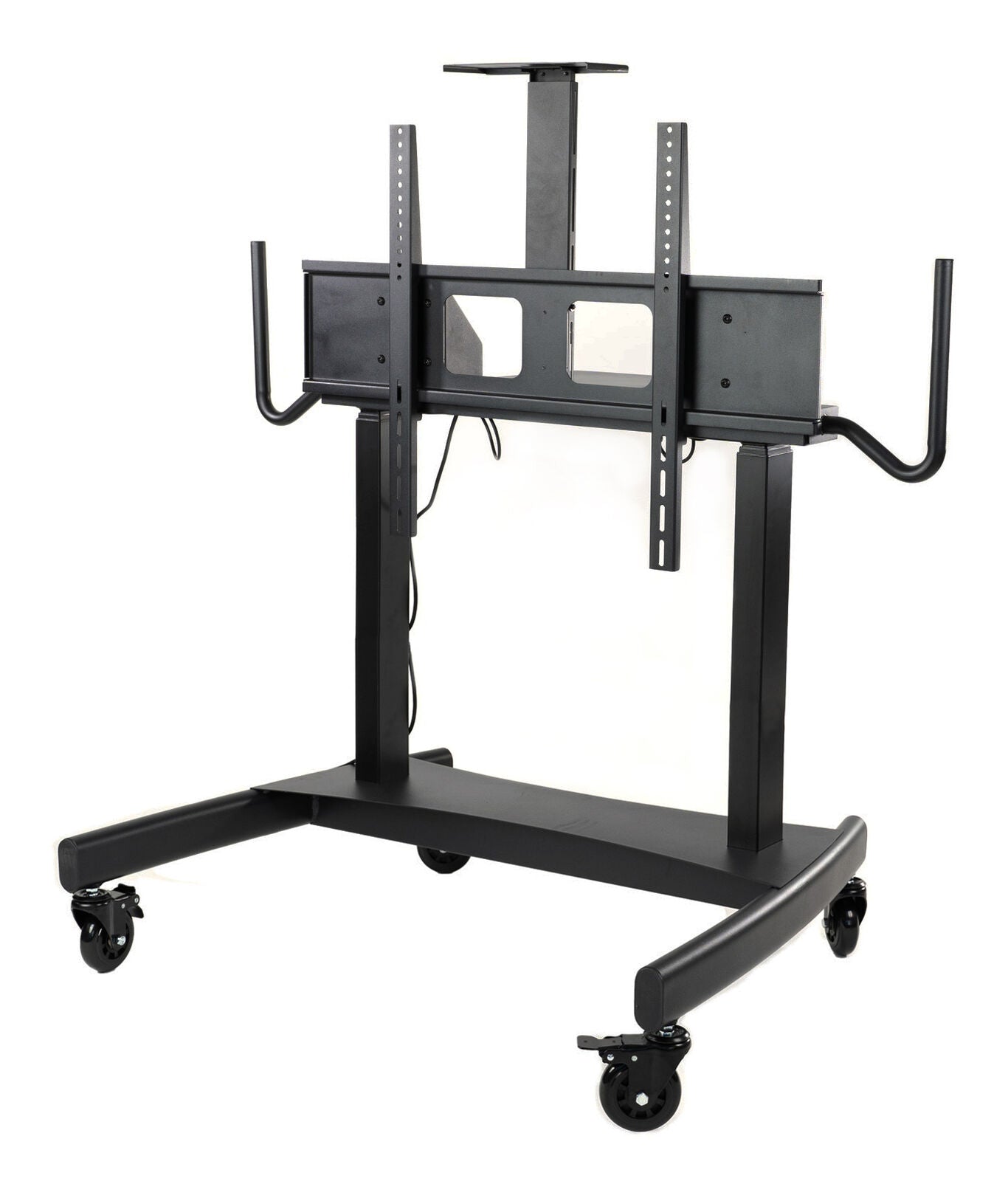 TW50-Xrta Tall Electric Vertical Lift Touch Screen Mount in Black