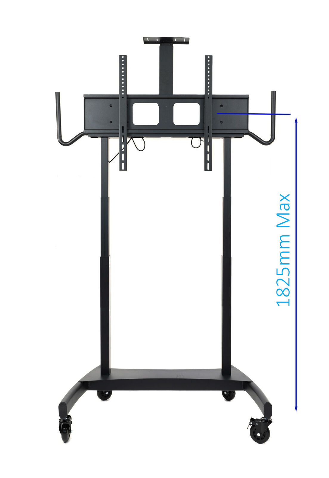 TW50-Xrta Tall Electric Vertical Lift Touch Screen Mount in Black