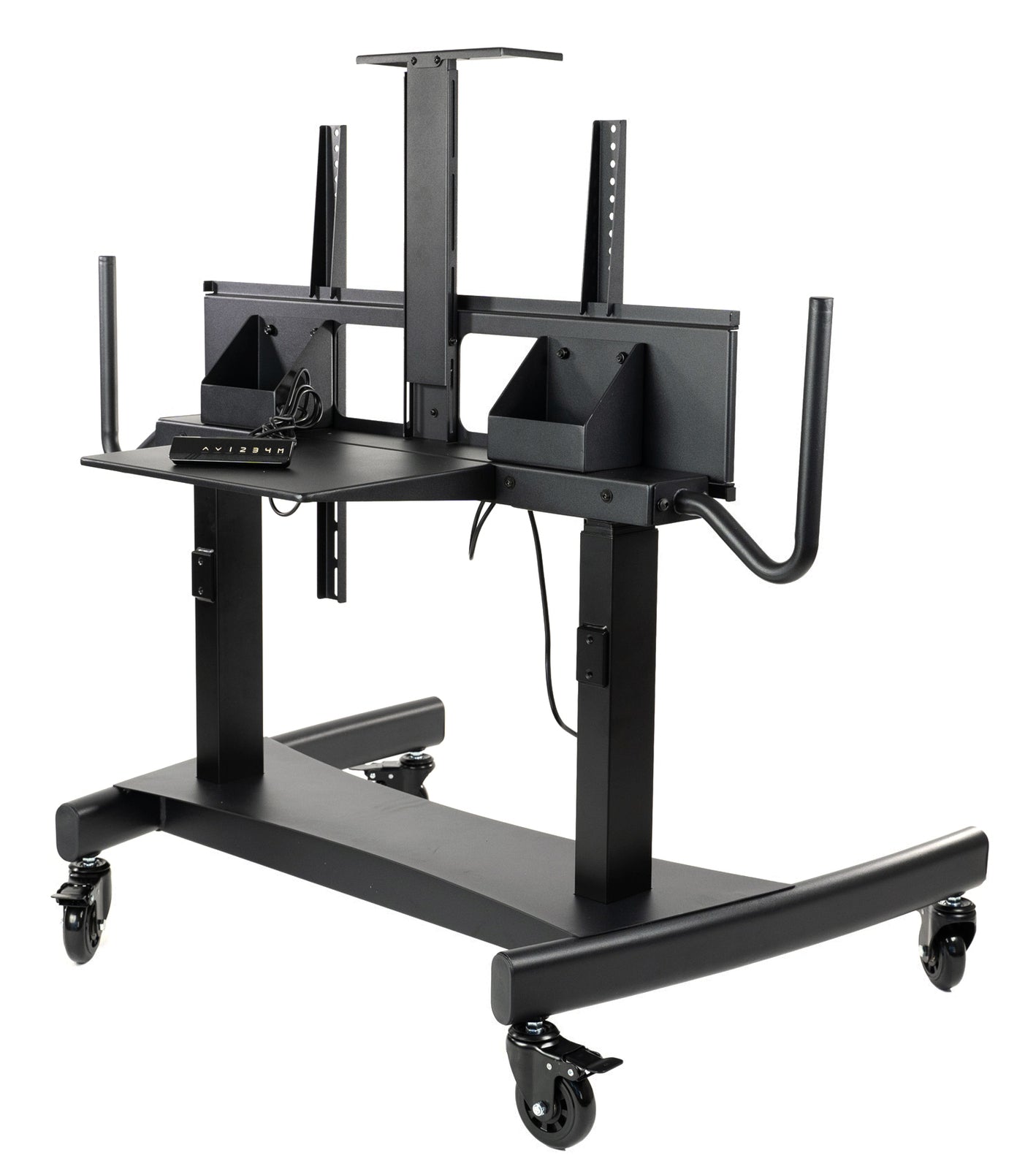 TW50 Electric Vertical Lift Touch Screen Tv Mount in Black