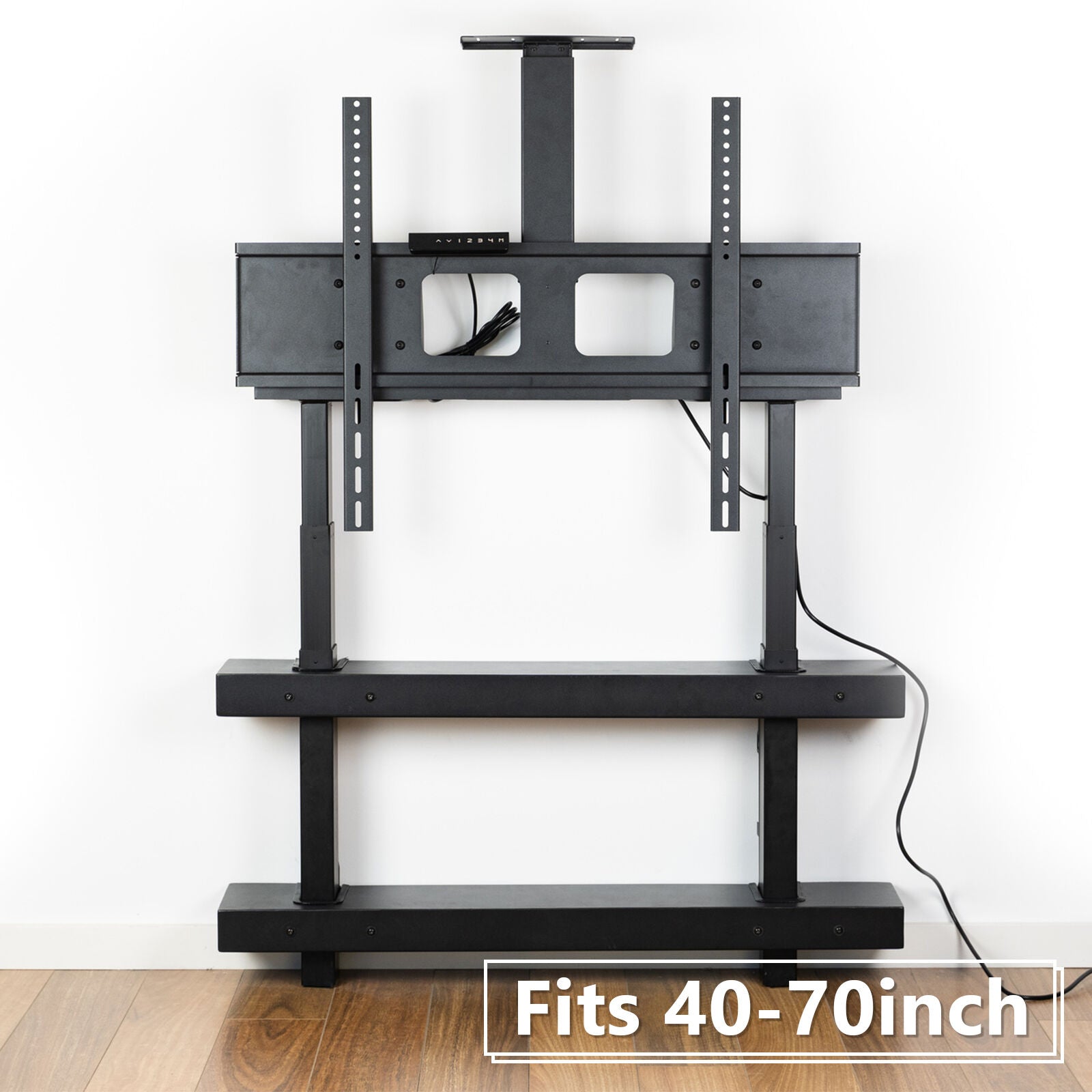 TW55 Electric Vertical Lift Wall Mount for Touch Screen Mounting in Black