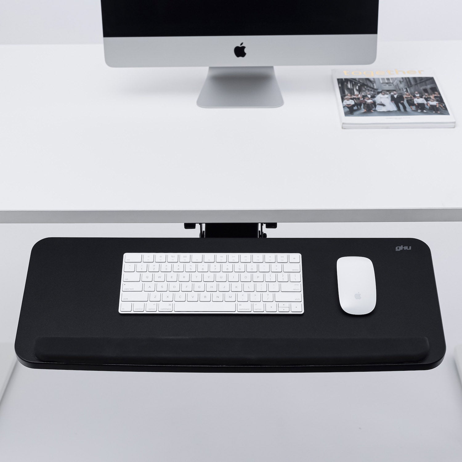 GKU Underdesk Keyboard Tray Full Motion