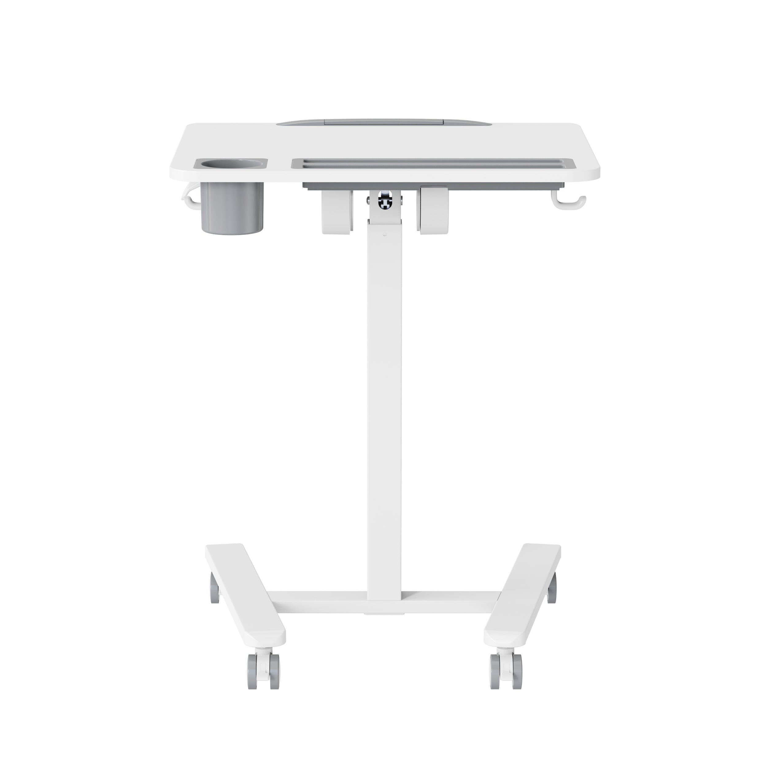 GKU Tiltable Height Adjustable Mobile Sit Stand Desk 700x500mm F047-FA122