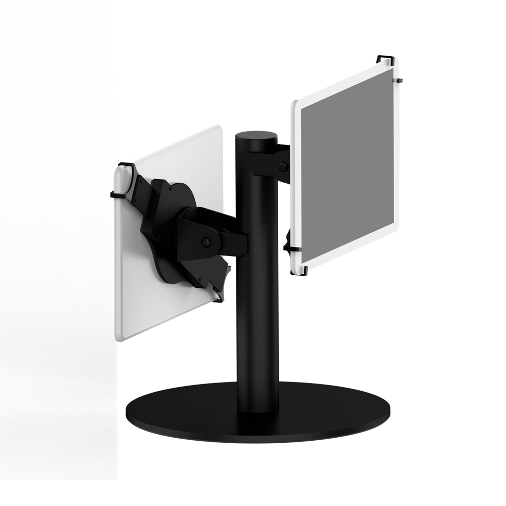 IPad Tablet Table Touch Stand Dual Side Display Tilt Rotate DTS-5