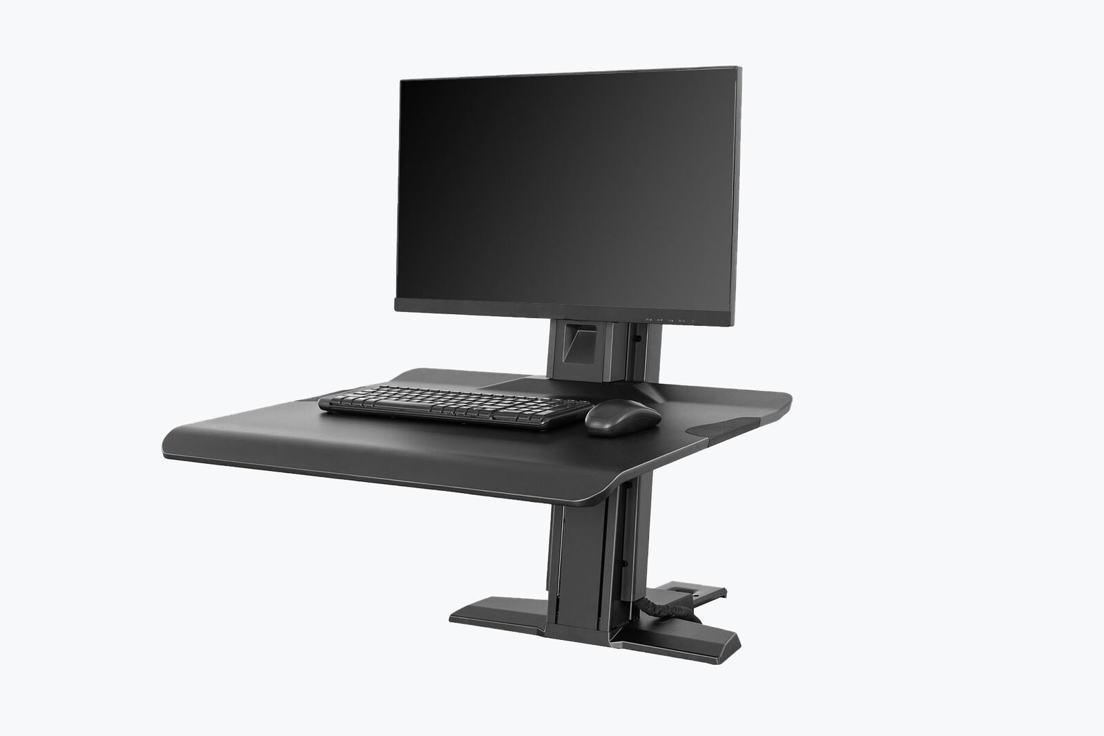 Work station Standing Screen Sit Stand 22"-32"" up to 11kg - black