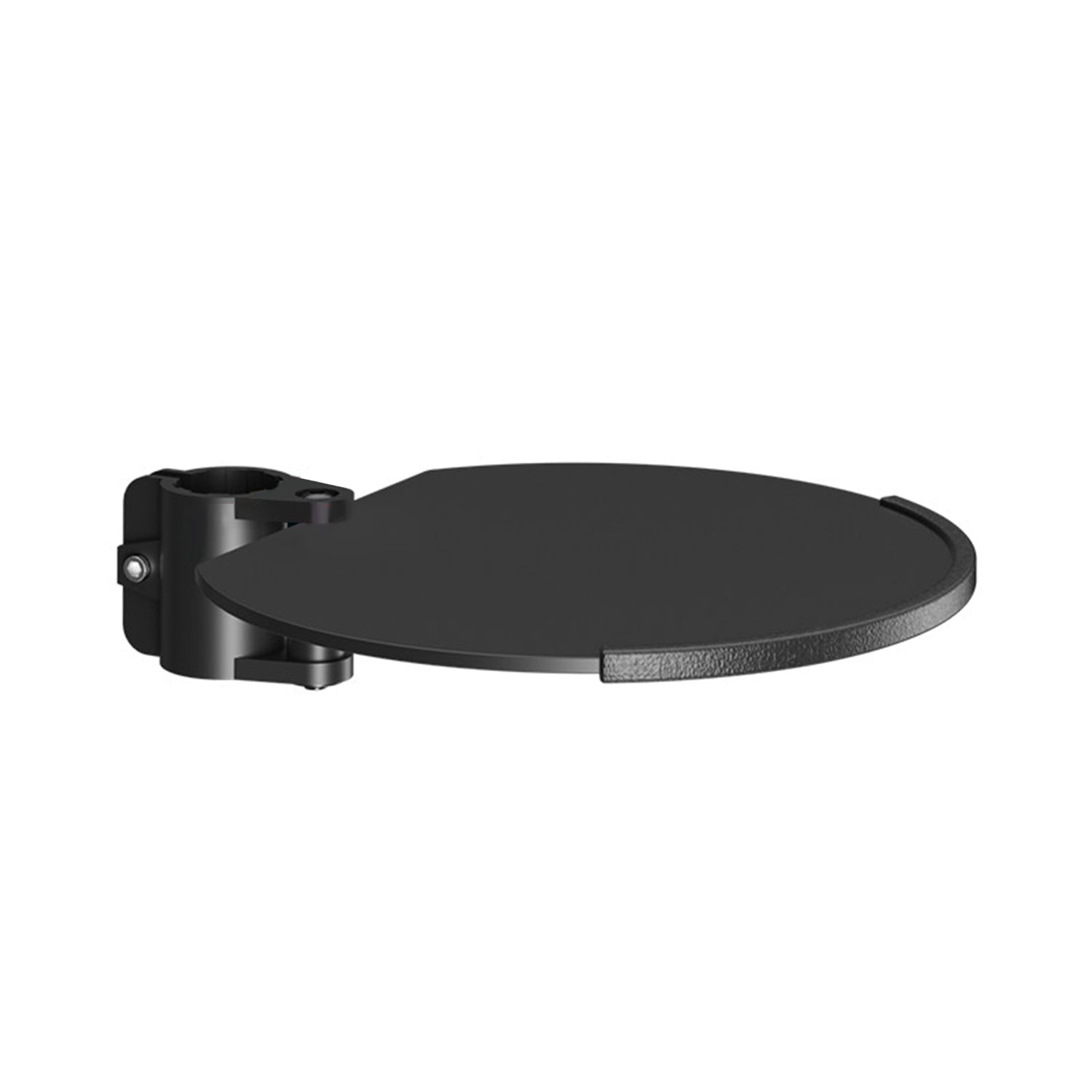 TV Monitor floor mobile stand Mount Bracket black marble base Gas Arm Shelf