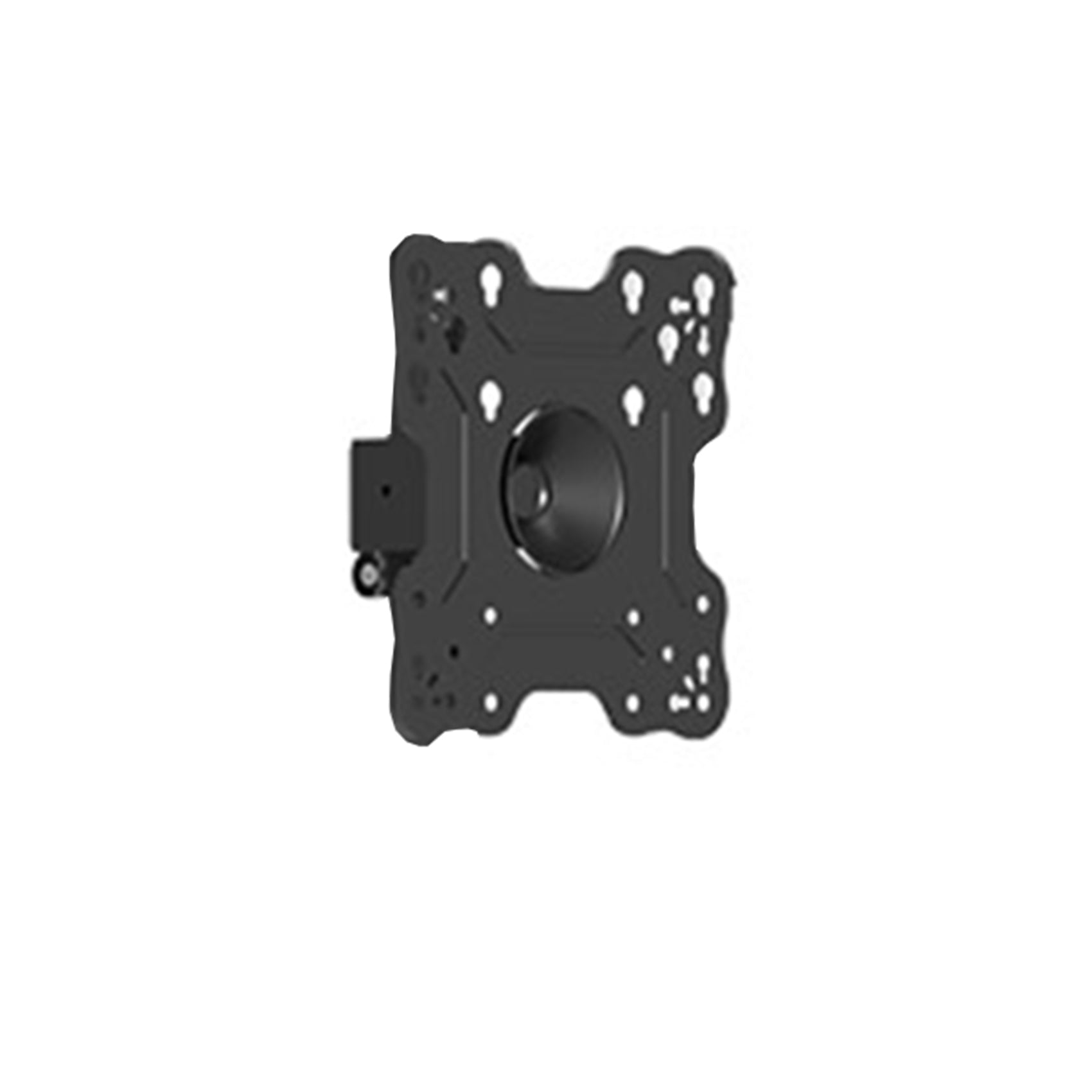 TV Monitor floor mobile stand Mount Bracket black marble base Gas Arm Shelf