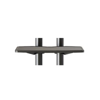 AVA-TP-BLK Equipment Tray Extra Shelf for TV Cart Stand AVA1500-60-1P