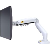 NEW Upgraded Model F80 - Gas Strut Desktop Monitor Mount 2-9kg White