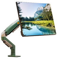 NEW Upgraded Model F80 XJ - Gas Strut Desktop Monitor Mount 2-9kg GREEN