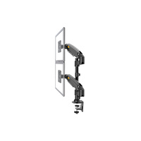 NEW SERIES NB H160 Dual Screen DESKTOP MONITOR ARM 17" - 27" UP to 9kg per Arm