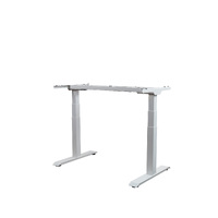 Flexi-Desk HA-223 Dual Motor Electric Sit/Stand Desk Frame ONLY - White