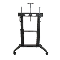 NEW Heavy Duty Mobile TV Stand MT-100 Premium strength stand - Black