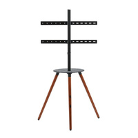 Felt style three-leg beech wood stand